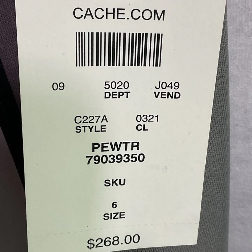 Cache Pewter Dress - Picture 13 of 14